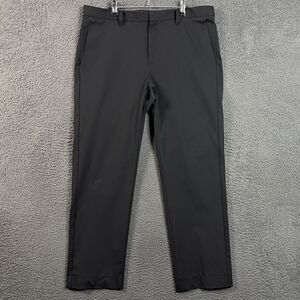 Ministry of Supply Pants Mens 36x30 Black Slim Fit Stretch Tech Dress Trousers